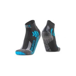 Skarpetki damskie ankle X-Socks Trek. Niebieskie skarpetki damskie X-Socks, bez wzorów. Za 60.00 zł.