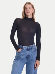 Hunkemöller Bluzka Intimate 302811 Czarny Slim Fit. Czarne bluzki damskie Hunkemöller, m, bez wzorów, bez ramiączek. Za 139.99 zł.
