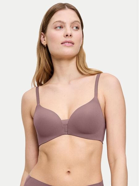 Triumph Biustonosz bezfiszbinowy Flex Smart 10213788 Brązowy. Brązowe biustonosze Triumph, bez wzorów, z syntetyku. Za 149.99 zł.