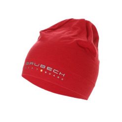 Czapka wełniana dwuwarstwowa unisex Brubeck EXTREME WOOL. Czerwone czapki męskie Brubeck, z elastanu. Za 63.74 zł.