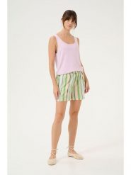 CULTURE Top dzianinowy w kolorze jasnoróżowym rozmiar: XS. Różowe topy damskie Culture, s, bez wzorów, z dzianiny, bez kołnierzyka. Za 60.99 zł.