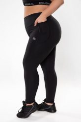 Legginsy fitness damskie Rough Radical Optimal Plus size. Niebieskie legginsy damskie ROUGH RADICAL, l, bez wzorów, z elastanu. Za 143.92 zł.