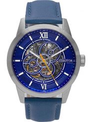 Heritor Zegarek automatyczny w kolorze srebrno-niebieskim rozmiar: onesize. Niebieskie, analogowe zegarki męskie Heritor, ze stali. Za 543.99 zł.