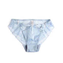 Figi z paseczkami z gładkiej tkaniny na co dzień Manlia. Czarne figi damskie Intica, m, bez wzorów, z materiału. Za 69.00 zł.