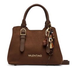 Torebka Valentino. Brązowe torebki klasyczne damskie Valentino, bez wzorów, bez dodatków. Za 619.99 zł.