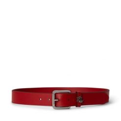 Pasek LAUREN RALPH LAUREN. Czerwone paski damskie Lauren Ralph Lauren, bez wzorów. Za 469.99 zł.