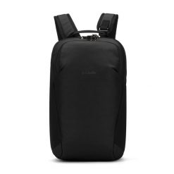 Plecak miejski antykradzieżowy Pacsafe Vibe 20L. Czarne plecaki damskie Pacsafe, bez wzorów. Za 582.99 zł.