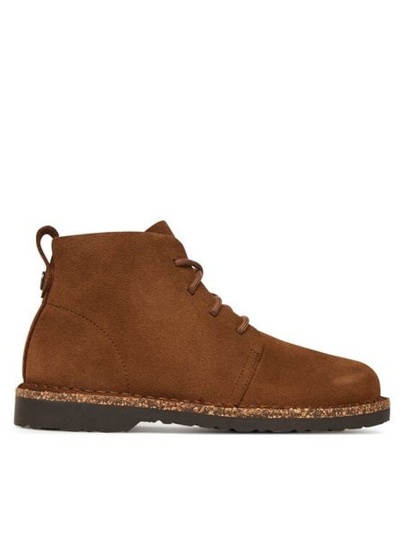 Birkenstock Trapery Uppsala Mid 1030221 Brązowy. Brązowe trapery damskie Birkenstock, ze skóry, bez obcasa. Za 559.99 zł.