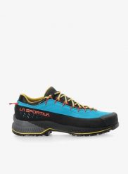 Buty podejściowe męskie La Sportiva TX4 Evo GTX. Niebieskie buty trekkingowe męskie La Sportiva, z gore-texu, bez zapięcia, trekkingowe, gore-tex. Za 899.99 zł.