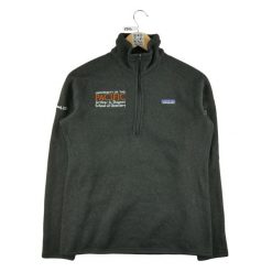 Second life - Kobiecy Sweter Polarowy z Kapturem - Jak nowy. Czarne swetry klasyczne damskie Patagonia, z polaru, bez kołnierzyka. Za 169.16 zł.