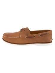Timberland Skórzane mokasyny "Classic boat 2 Eye" w kolorze jasnobrązowym rozmiar: 41. Brązowe mokasyny męskie Timberland. Za 476.95 zł.