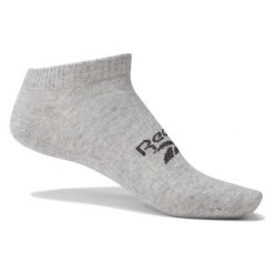 Skarpety stopki męskie Reebok ACTFO U INSIDE SOCK. Szare skarpetki męskie Reebok, bez wzorów. W wyprzedaży za 29.00 zł.