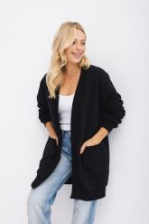 BLUZA DELIA CZARNA S - Flawless. Czarne bluzy bez kaptura damskie Flawless, s, z bawełny. Za 252.00 zł.