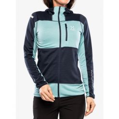 Bluza z kapturem damska Haglofs L.I.M Mid Fast Hood. Niebieskie bluzy z kapturem damskie Haglöfs, l. Za 549.99 zł.