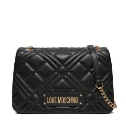 Torebka LOVE MOSCHINO. Czarne torebki klasyczne damskie Love Moschino, bez wzorów, bez dodatków. Za 569.99 zł.
