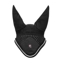 Czapka z muchą dla koni Premier Equine. Czarne krawaty i muchy męskie PREMIER EQUINE, bez wzorów, eleganckie. Za 217.50 zł.