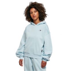 Bluza damska z kapturem Urban Classics Starter essential oversize. Niebieskie bluzy z kapturem damskie Urban Classics. Za 275.00 zł.
