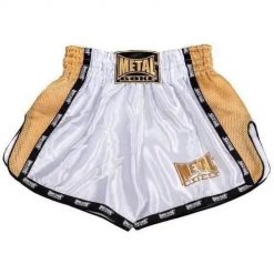 Szorty Metal Boxe Thai/Kick Extrem. Białe szorty damskie METAL BOXE, bez wzorów, sportowe. Za 144.50 zł.