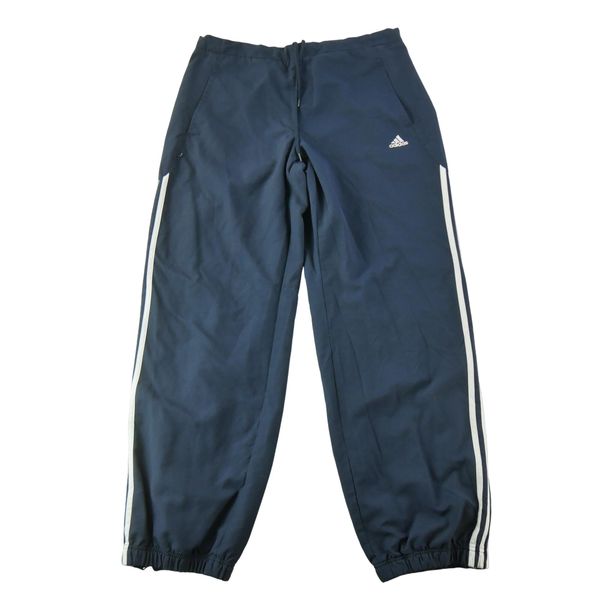 Second life - Spodnie dresowe męskie Adidas - Stan bardzo dobry. Niebieskie spodnie sportowe męskie Adidas, z dresówki. Za 146.96 zł.