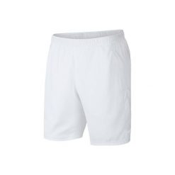 SPODENKI TENIS Nike DRI FIT MĘSKIE. Białe szorty męskie Nike, bez wzorów, sportowe. Za 129.99 zł.