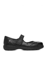 Go Soft Baleriny CEO-WI23-LENA-12 Czarny. Czarne baleriny damskie GO SOFT, bez wzorów, ze lnu, bez obcasa. Za 199.99 zł.