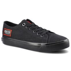 Czarne Trampki Big Star Modne Buty Damskie Półbuty. Czarne półbuty damskie Big Star, z aplikacjami. Za 89.99 zł.