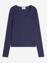 AUTHENTIC CASHMERE Kaszmirowy sweter w kolorze granatowym rozmiar: XL. Niebieskie swetry klasyczne damskie AUTHENTIC CASHMERE, xl, z kaszmiru, bez kołnierzyka. Za 286.47 zł.