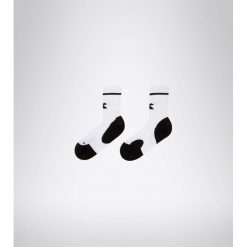 Skarpety tenisowe męskie Diadora LONG SOCKS white/black. Białe skarpetki męskie Diadora, bez wzorów. Za 29.99 zł.