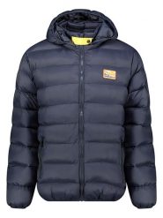 Geographical Norway Kurtka pikowana "Avalanche" w kolorze granatowym rozmiar: XL. Niebieskie kurtki męskie Geographical Norway, xl, bez wzorów, bez kaptura. Za 165.17 zł.