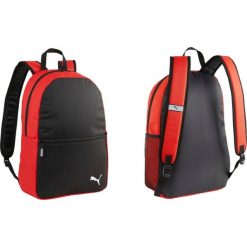Plecak sportowy szkolny miejski Puma Team Goal Core czarno-czerwony 90238 03. Czarne plecaki damskie Puma, bez wzorów. Za 90.00 zł.