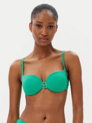 Selmark Góra od bikini BL417 Zielony. Zielone bikini damskie SELMARK, bez wzorów. Za 149.99 zł.