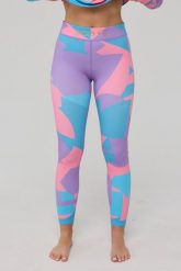 Damskie legginsy termoaktywne Del Mar. Czerwone bielizna termoaktywna damska OOSC, m, bez wzorów, z materiału. Za 269.99 zł.