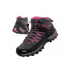 Buty damskie trekkingowe CMP Rigel wodoodporne. Czarne obuwie trekkingowe damskie CMP. Za 422.16 zł.