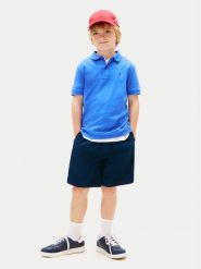 Tommy Hilfiger Polo Essential KB0KB10007 Niebieski Regular Fit. Niebieskie t-shirty chłopięce Tommy Hilfiger, bez wzorów, z bawełny, bez ramiączek. Za 209.99 zł.