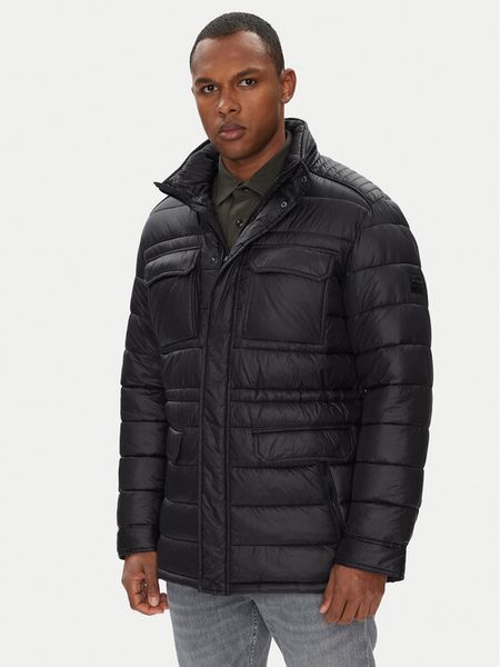 KARL LAGERFELD Kurtka przejściowa 505025 553590 Czarny Regular Fit. Czarne kurtki męskie Karl Lagerfeld, m, bez wzorów, z syntetyku, bez kaptura. Za 1,149.00 zł.
