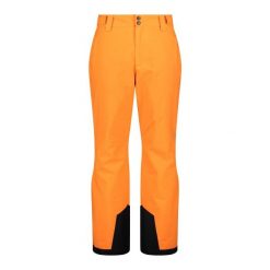 Spodnie narciarskie CMP. Brązowe spodnie materiałowe męskie CMP, bez wzorów, sportowe. Za 437.75 zł.