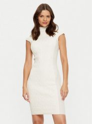 Marciano Guess Sukienka codzienna 4BGK0A 5661Z Beżowy Bodycon Fit. Brązowe sukienki damskie Marciano Guess, na co dzień, z aplikacjami, z syntetyku, bez kołnierzyka, bez ramiączek, bodycon. Za 759.99 zł.
