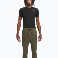 Koszulka męska Reebok Compression Tee. Czarne bielizna termoaktywna męska Reebok, m, bez ramiączek. W wyprzedaży za 94.99 zł.