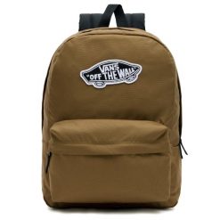 Plecak szkolny Vans WM REALM. Czarne plecaki damskie Vans, bez wzorów. W wyprzedaży za 169.00 zł.