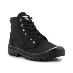 Buty do chodzenia męskie Palladium Pallabrousse. Czarne buty trekkingowe męskie Palladium, z materiału, bez zapięcia, trekkingowe. Za 513.00 zł.