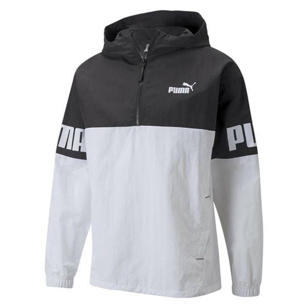 Kurtka Puma Power. Czarne kurtki męskie Puma, s, bez wzorów, sportowe, z kapturem. Za 225.85 zł.