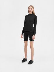 4F Bluza rowerowa rozpinana bez kaptura damska L. Czarne bluzy bez kaptura damskie 4f, l, z dzianiny. Za 269.99 zł.