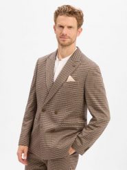 Finshley & Harding London kurtka modułowa - Berry Mężczyźni Regular Fit Sztuczne włókno beżowy|brązowy, 46. Brązowe kurtki męskie Finshley & Harding London, m, bez wzorów, z włókna, eleganckie, bez kaptura. Za 799.95 zł.