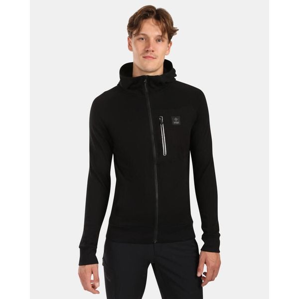 Stylowa i wygodna bawełniana bluza z kapturem Kilpi BALU-M. Czarne bluzy z kapturem męskie Kilpi, m, z bawełny. Za 267.13 zł.