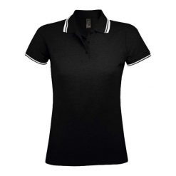 Damska Koszulka Polo Pasadena. Czarne bluzki sportowe damskie SOL'S, m, bez wzorów, bez ramiączek. Za 106.99 zł.