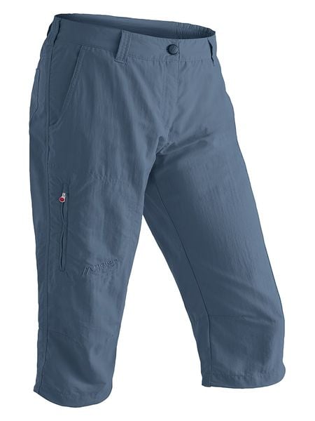 Maier Sports Spodnie funkcyjne "Neckar" w kolorze niebieskim rozmiar: 46. Niebieskie spodnie sportowe damskie Maier Sports, z materiału, outdoorowe. Za 121.51 zł.