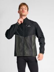 Kurtka z dresu Newline Pace. Czarne kurtki męskie Newline, xl, bez wzorów, z dresówki, sportowe, bez kaptura. Za 290.95 zł.