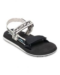 Sandały sportowe dla Mężczyzn MONKEY CAGED. Szare sandały męskie Quiksilver, z gumy, bez zapięcia. Za 149.99 zł.