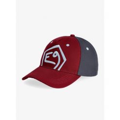 Czapka z daszkiem E9 Jim - red. Niebieskie czapki męskie E9, bez wzorów. Za 118.99 zł.