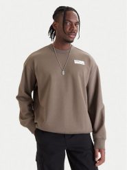 G-Star Raw Bluza HB Badge D28660-E209 Zielony Relaxed Fit. Zielone bluzy bez kaptura męskie G-Star Raw, m, z bawełny. Za 349.99 zł.